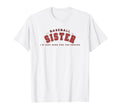 Funny Baseball Sister Im Just Here T-Shirt - Aesthetic Graphic for Adults - T-Shirt, Sweatshirt, Hoodie