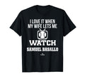 My Wife Lets Me Watch Samuel Basallo T-Shirt - Graphic Print for Adults - T-Shirt, Sweatshirt, Hoodie
