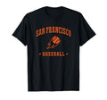 San Francisco Baseball Gameday T-Shirt - Casual Everyday Wear Unisex - T-Shirt, Sweatshirt, Hoodie