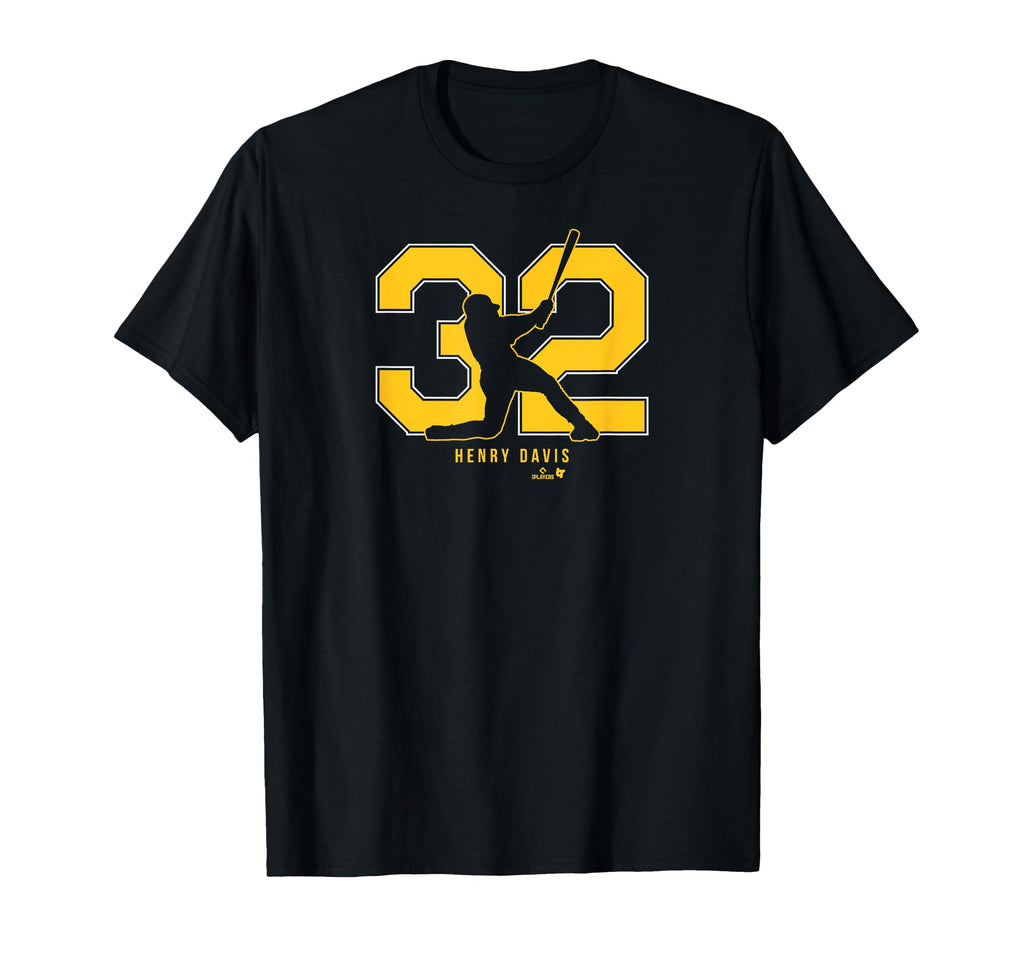 Henry Davis 32 Pittsburgh Baseball T-Shirt - Streetwear Style Men Women - T-Shirt, Sweatshirt, Hoodie
