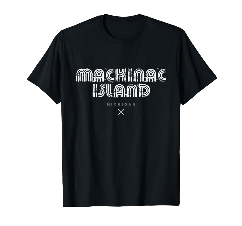 Mackinac Island Michigan Mi 70S 80S T-Shirt - Fun Novelty Design Unisex - T-Shirt, Sweatshirt, Hoodie
