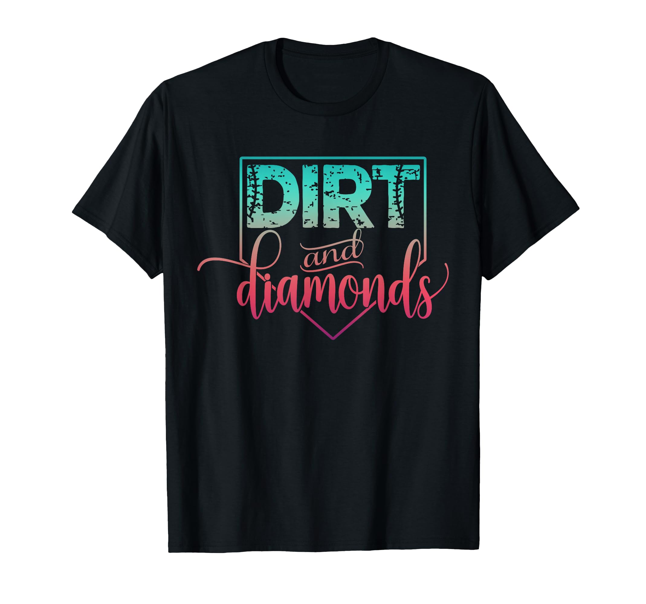 Baseball Game Day Dirt Diamonds Player T-Shirt - Fun Novelty Design Unisex - T-Shirt, Sweatshirt, Hoodie
