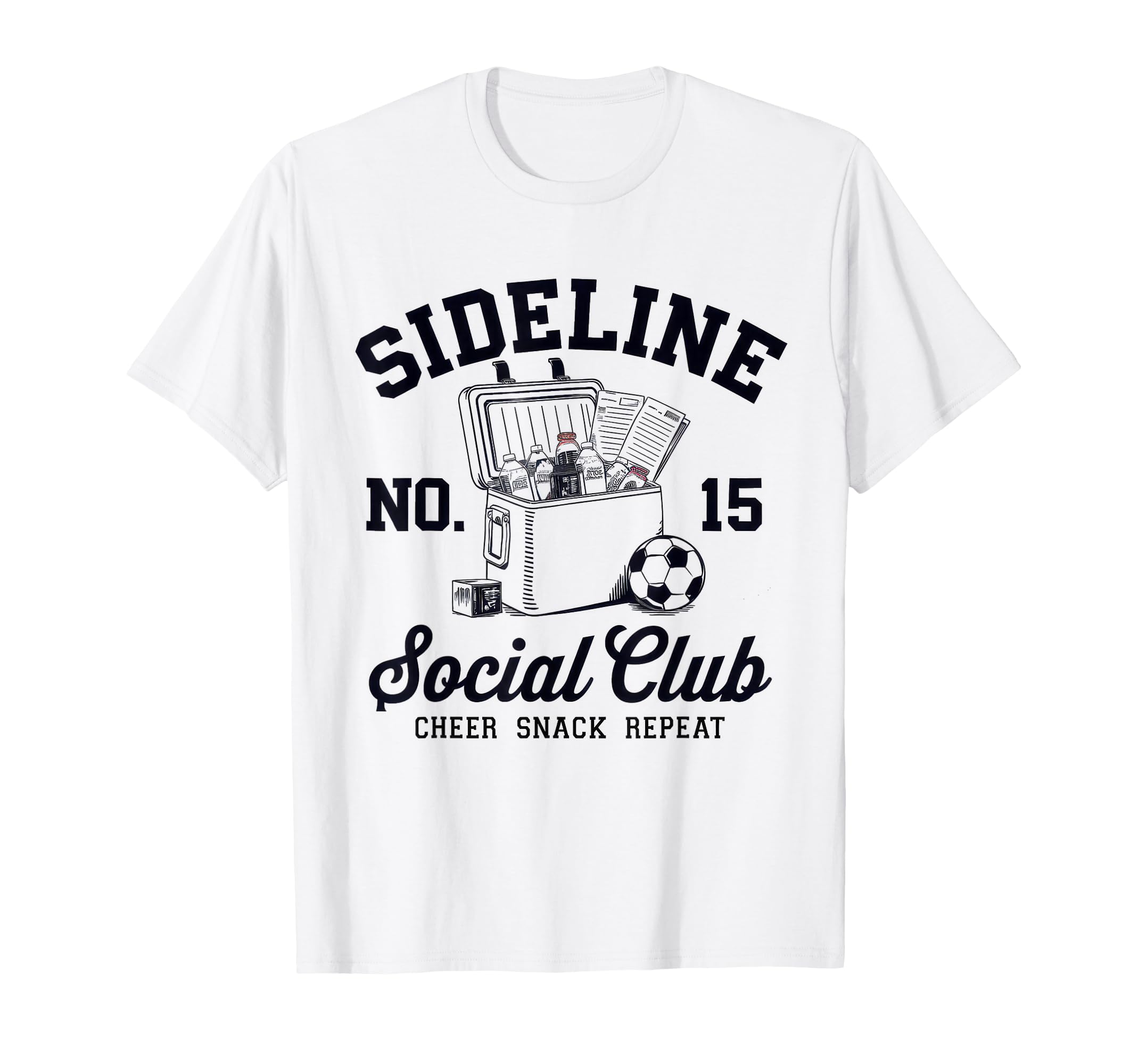Sideline Social Club Soccer Mom Game T-Shirt - Streetwear Style for Adults - T-Shirt, Sweatshirt, Hoodie