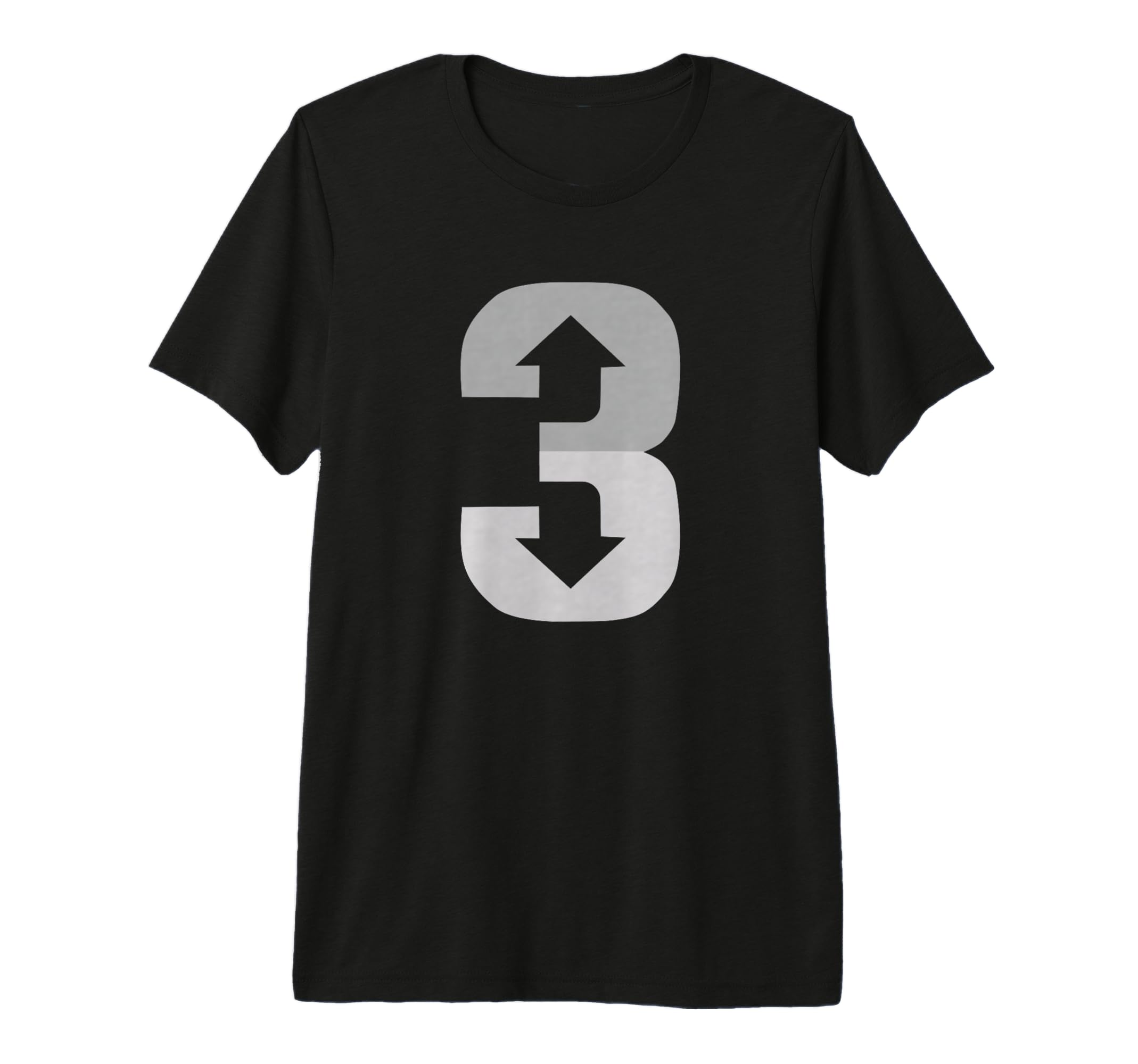 3 Up 3 Down Three Up Three Down T-Shirt - Minimalist Print Men Women - T-Shirt, Sweatshirt, Hoodie