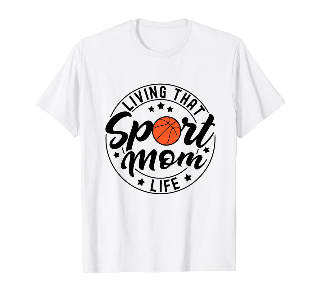 Living That Sport Mom Life Baseball Nana T-Shirt - Streetwear Style Unisex - T-Shirt, Sweatshirt, Hoodie
