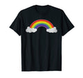 Rainbow 70S 80S Gay Pride Lgbtq T-Shirt - Custom Art Print for Adults - T-Shirt, Sweatshirt, Hoodie