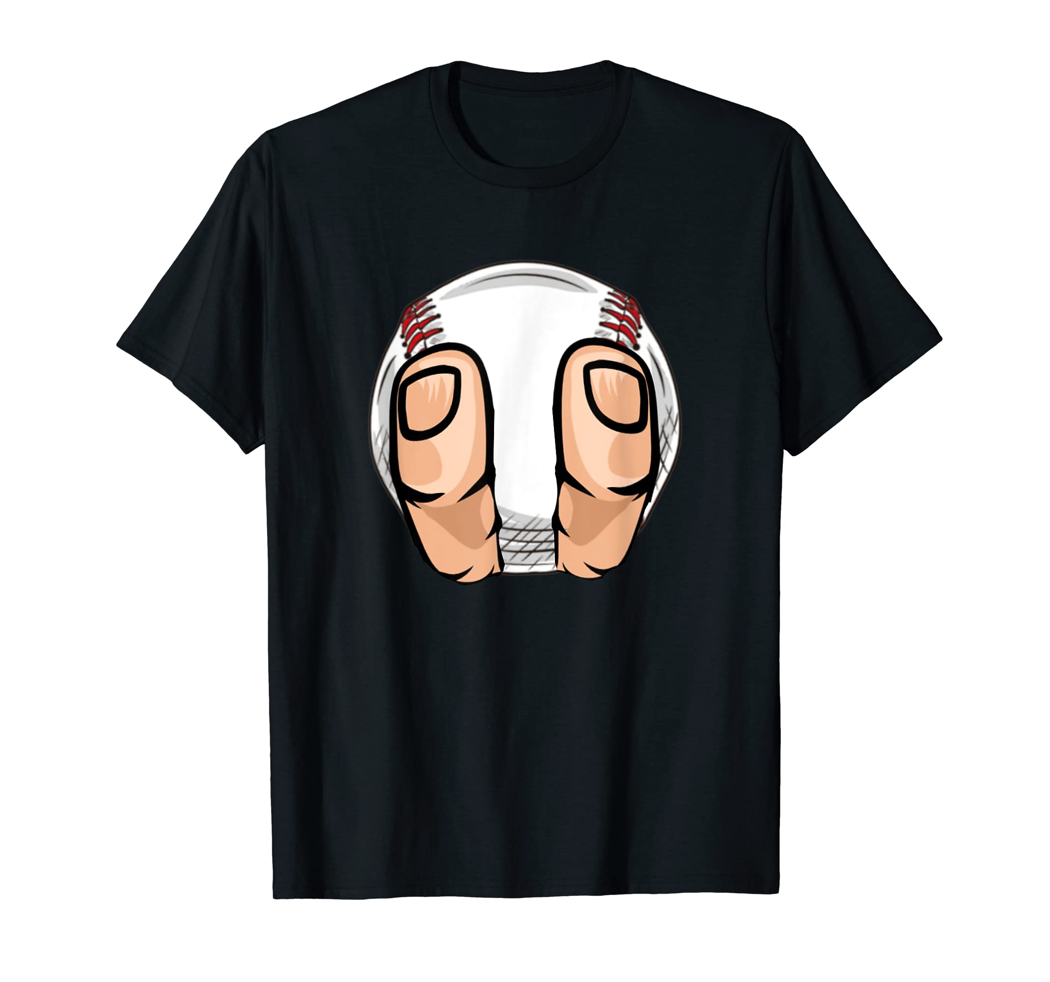 Baseball Pitching Pitch Grip Funny T-Shirt - Aesthetic Graphic Men Women - T-Shirt, Sweatshirt, Hoodie