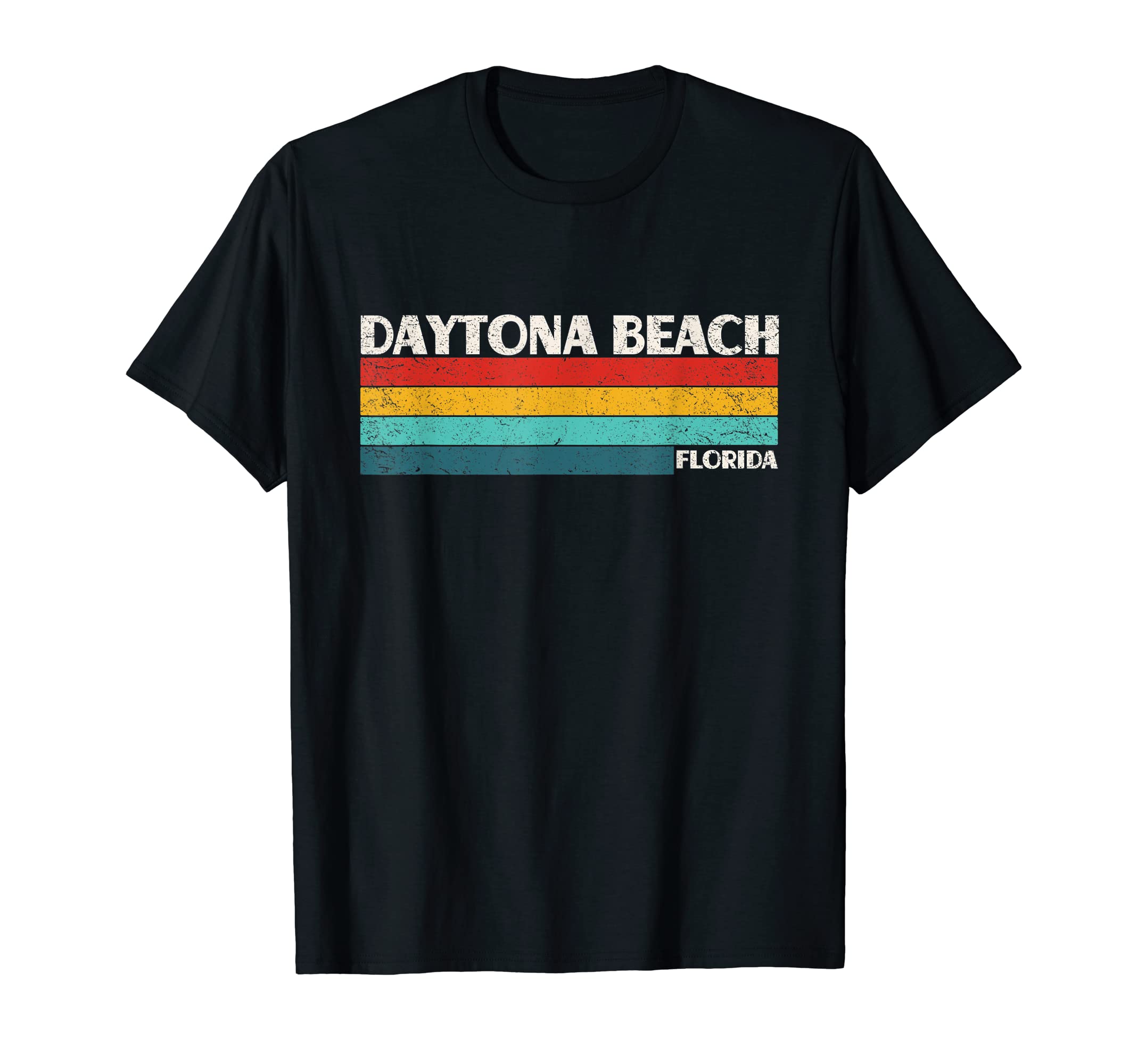 Daytona Beach Florida Love 70S T-Shirt - Novelty Apparel Men Women - T-Shirt, Sweatshirt, Hoodie