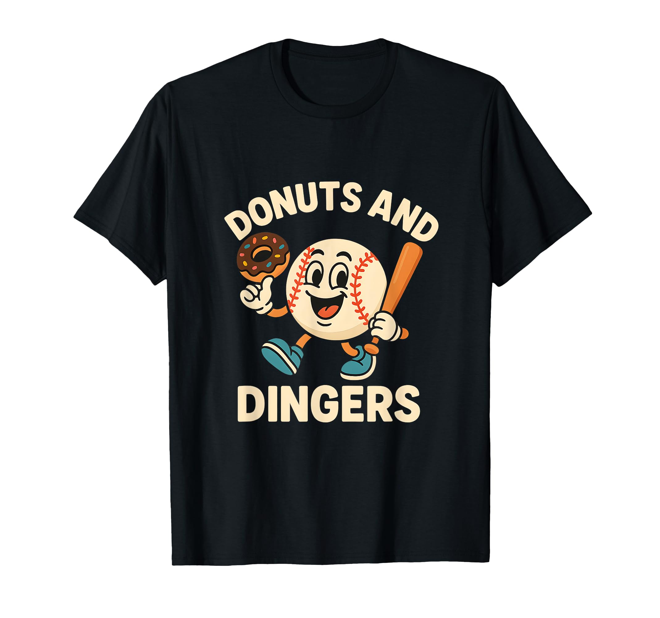Donuts And Dingers Funny T-Shirt - Casual Everyday Wear for Adults - T-Shirt, Sweatshirt, Hoodie