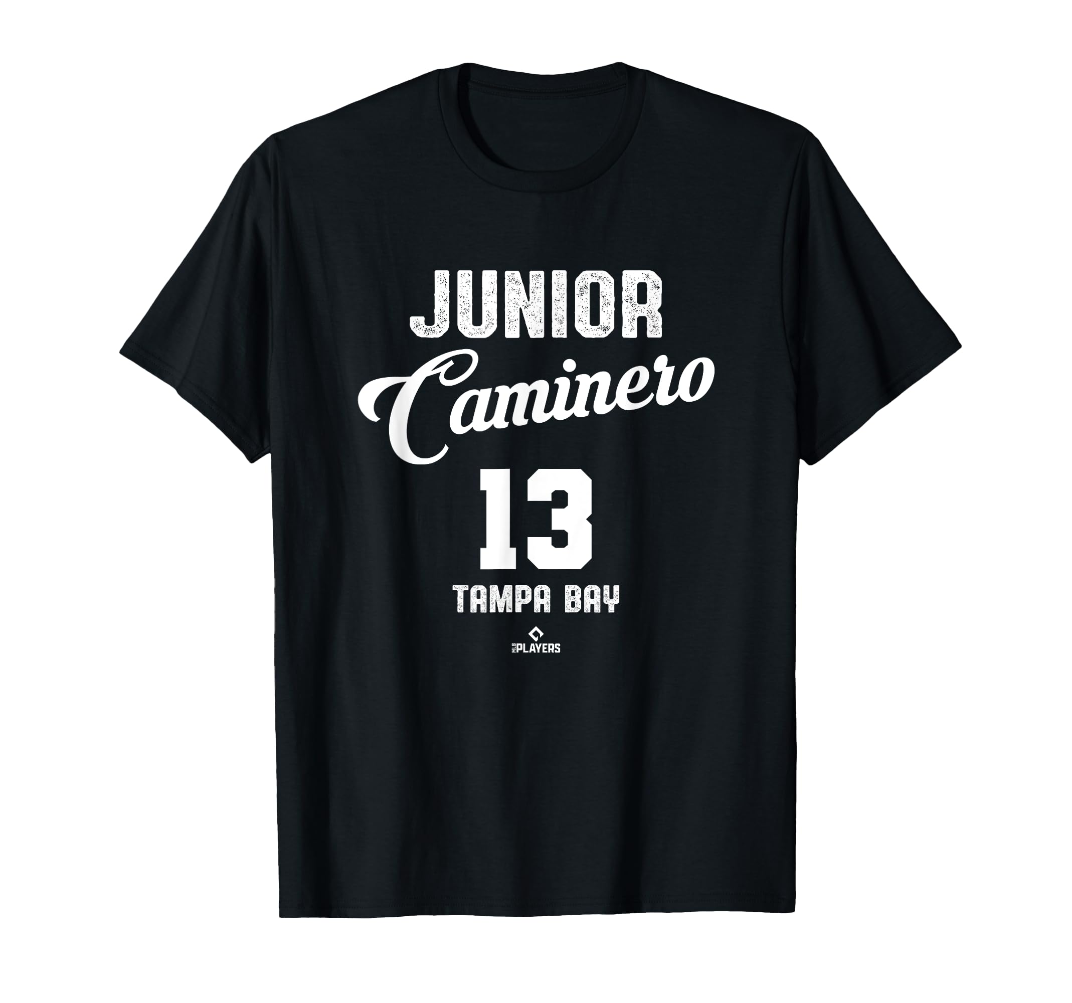 Junior Caminero 13 Tampa Bay Baseball T-Shirt - Fun Novelty Design Unisex - T-Shirt, Sweatshirt, Hoodie
