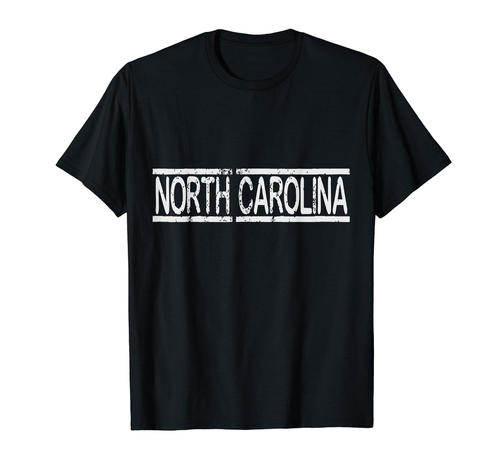 North Carolina Nc Distressed T-Shirt - Aesthetic Graphic for Adults - T-Shirt, Sweatshirt, Hoodie