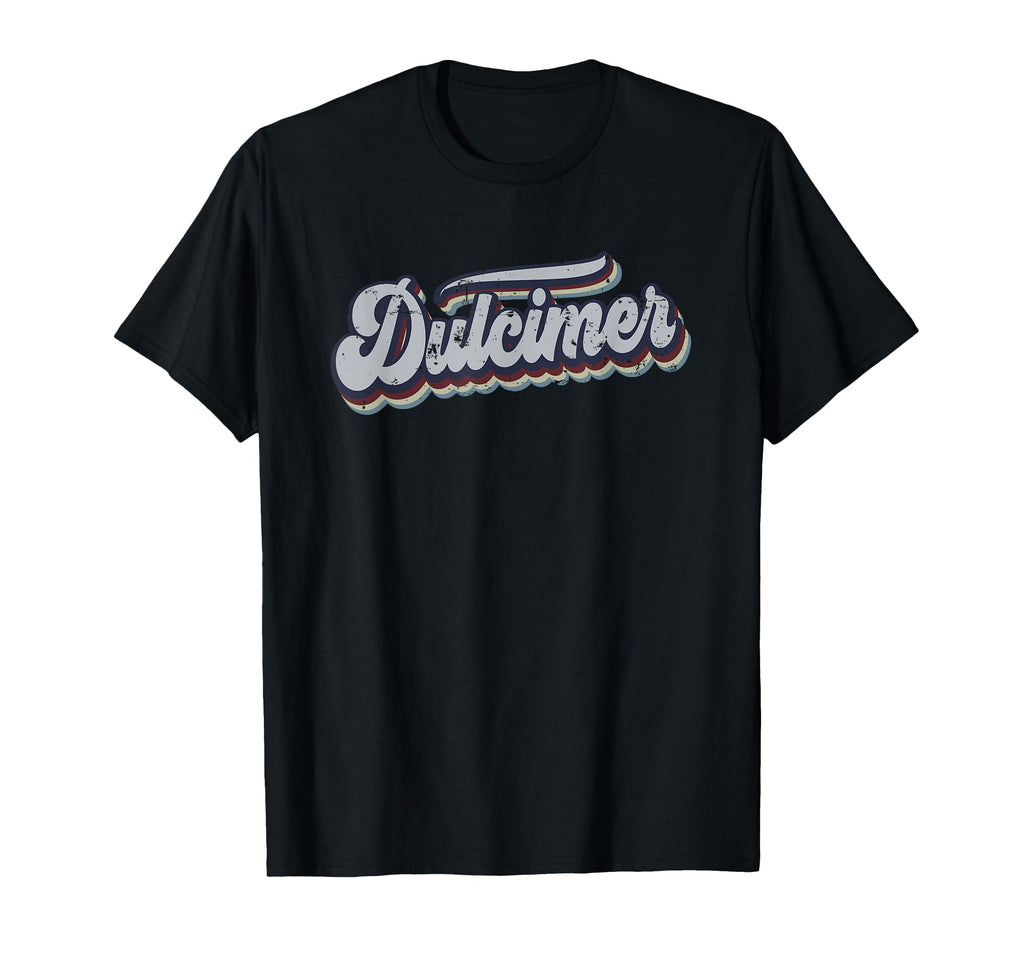 Dulcimer Distressed Rainbow Gift T-Shirt - Fun Novelty Design Men Women - T-Shirt, Sweatshirt, Hoodie