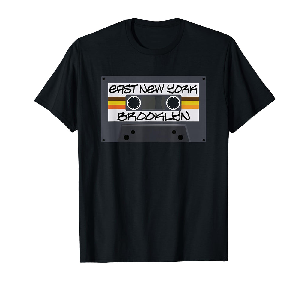 East New York Brooklyn Cassette T-Shirt - Fun Novelty Design for Adults - T-Shirt, Sweatshirt, Hoodie