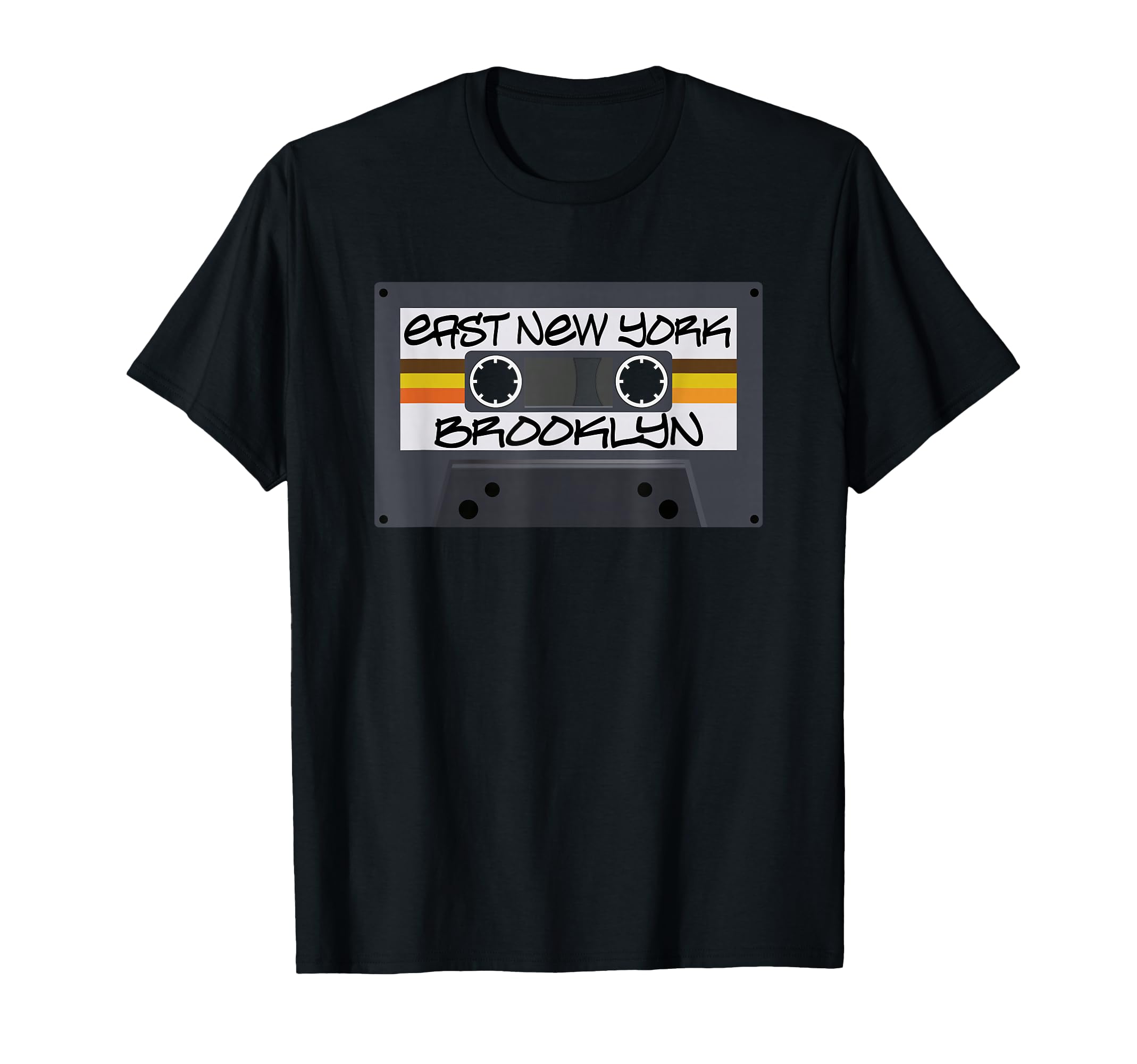 East New York Brooklyn Cassette T-Shirt - Fun Novelty Design for Adults - T-Shirt, Sweatshirt, Hoodie