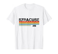 Syracuse Stripes T-Shirt - Minimalist Print for Adults - T-Shirt, Sweatshirt, Hoodie