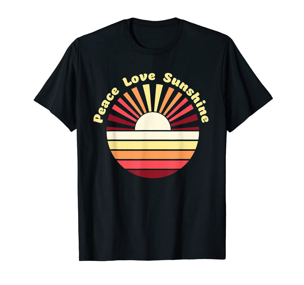 Peace Love Sunshine Sweatshirt - Novelty Apparel Men Women - T-Shirt, Sweatshirt, Hoodie