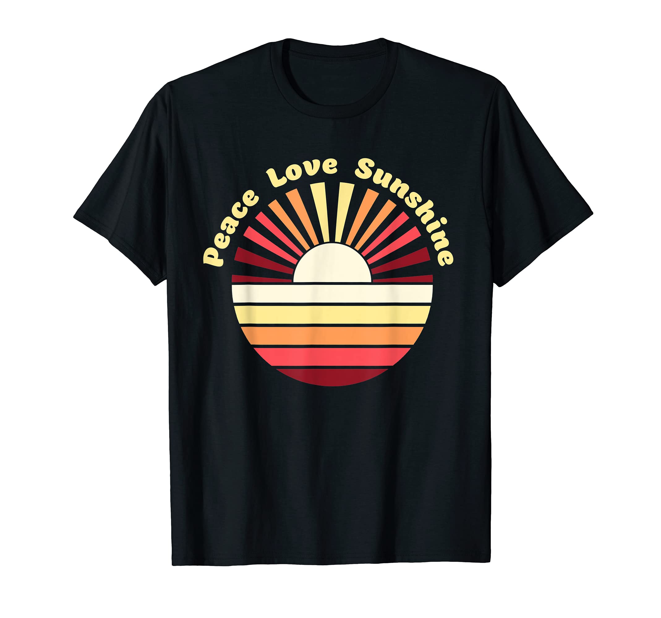 Peace Love Sunshine Sweatshirt - Novelty Apparel Men Women - T-Shirt, Sweatshirt, Hoodie