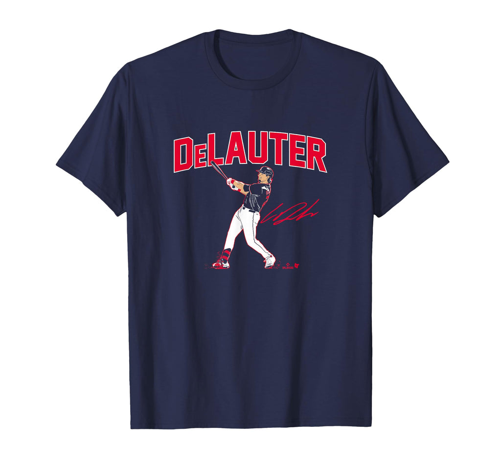 Chase Delauter Slugger Swing Cleveland T-Shirt - Graphic Print Unisex - T-Shirt, Sweatshirt, Hoodie