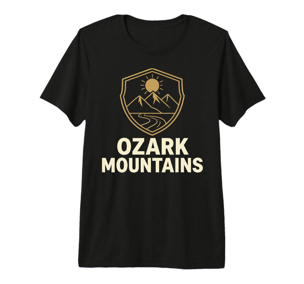 Ozark Mountains Arkansas Etro Sunset T-Shirt - Custom Art Print for Adults - T-Shirt, Sweatshirt, Hoodie