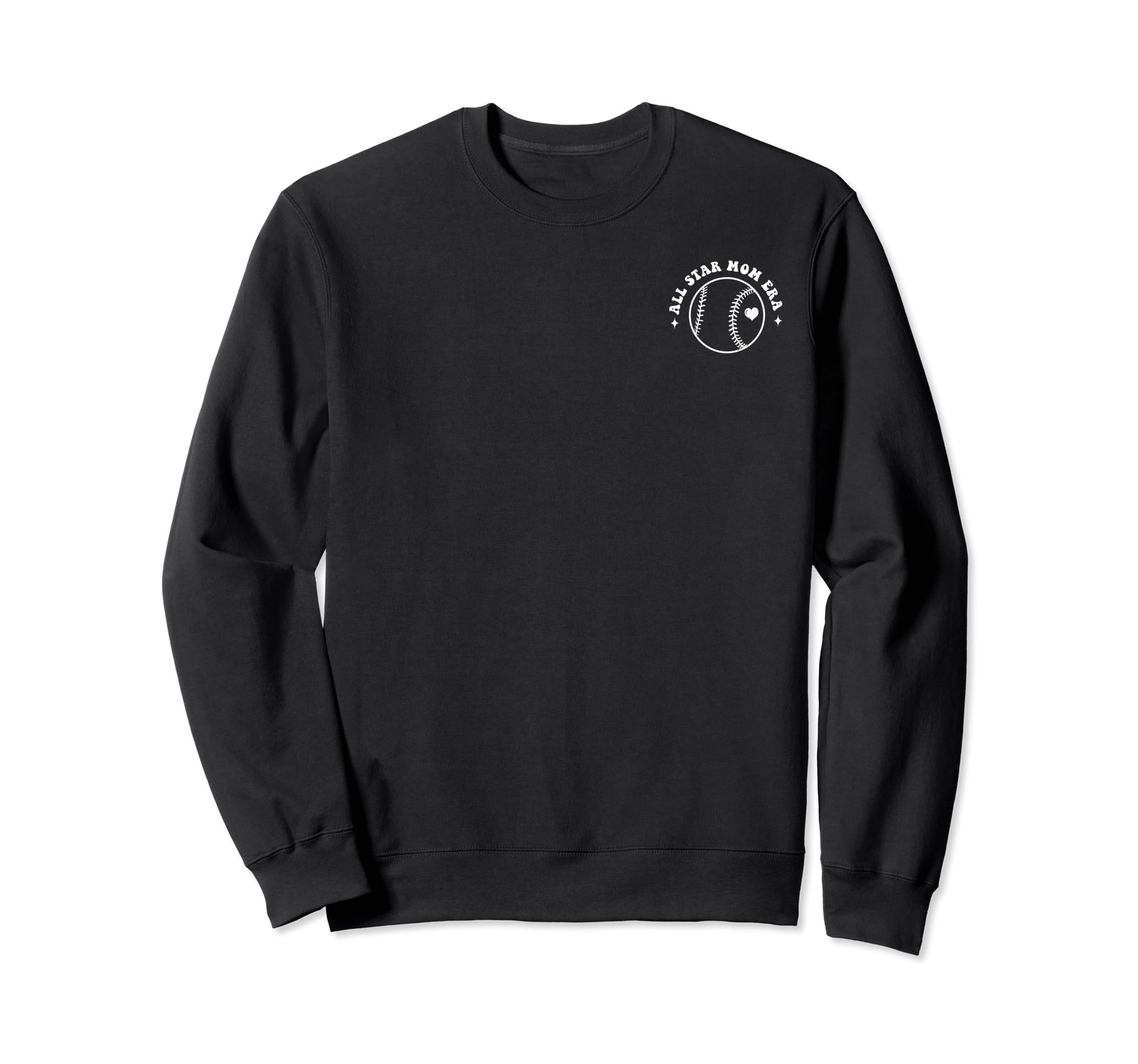 Baseball Softball My All Star Mom Era Sweatshirt - Graphic Print Men Women - T-Shirt, Sweatshirt, Hoodie