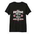 Jason Heyward Awesome Moms Tri Blend T-Shirt - Unique Graphic Men Women - T-Shirt, Sweatshirt, Hoodie