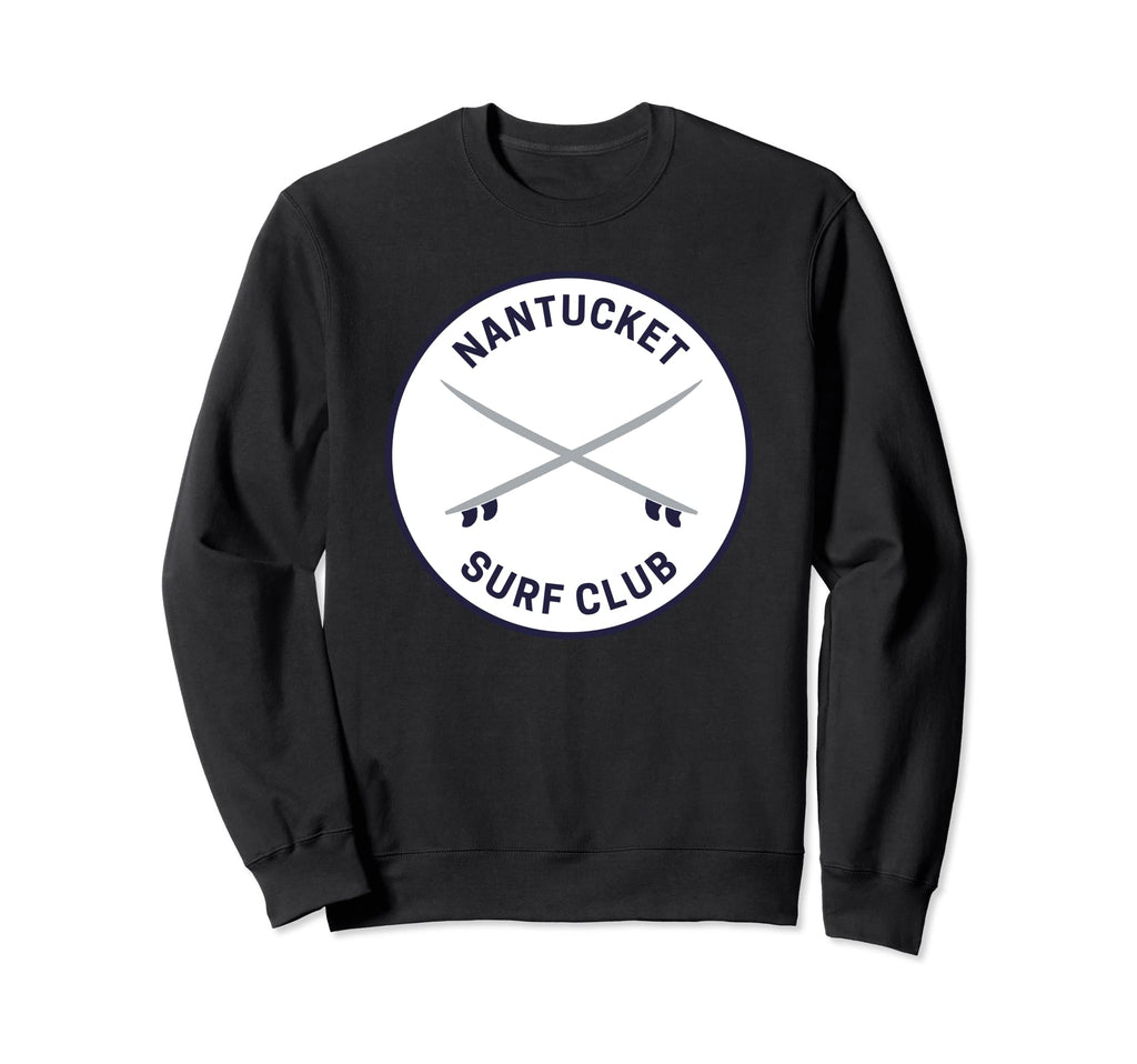 Nantucket Ma Surf Club Sweatshirt - Casual Everyday Wear for Adults - T-Shirt, Sweatshirt, Hoodie