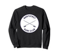 Nantucket Ma Surf Club Sweatshirt - Casual Everyday Wear for Adults - T-Shirt, Sweatshirt, Hoodie