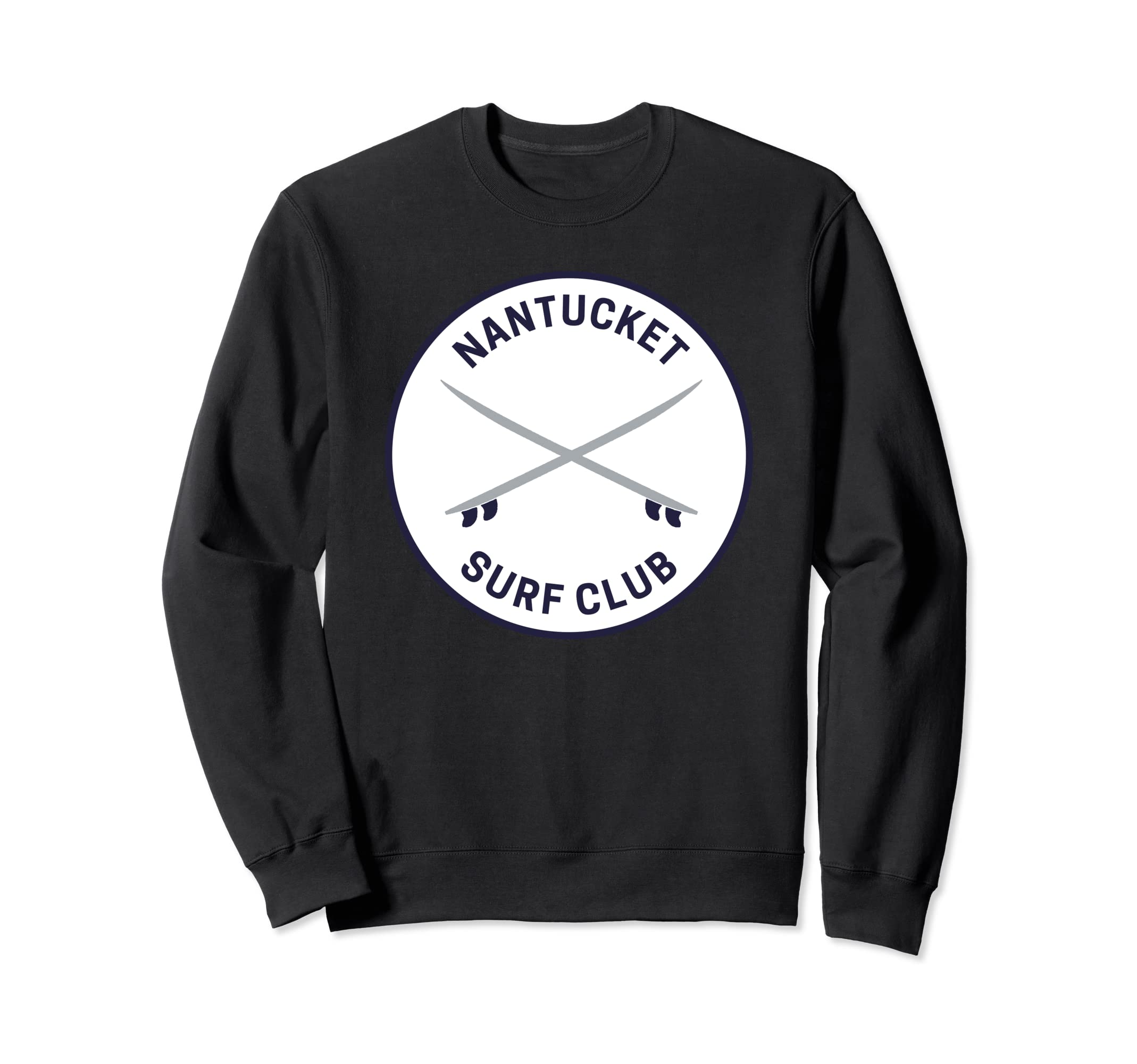 Nantucket Ma Surf Club Sweatshirt - Casual Everyday Wear for Adults - T-Shirt, Sweatshirt, Hoodie