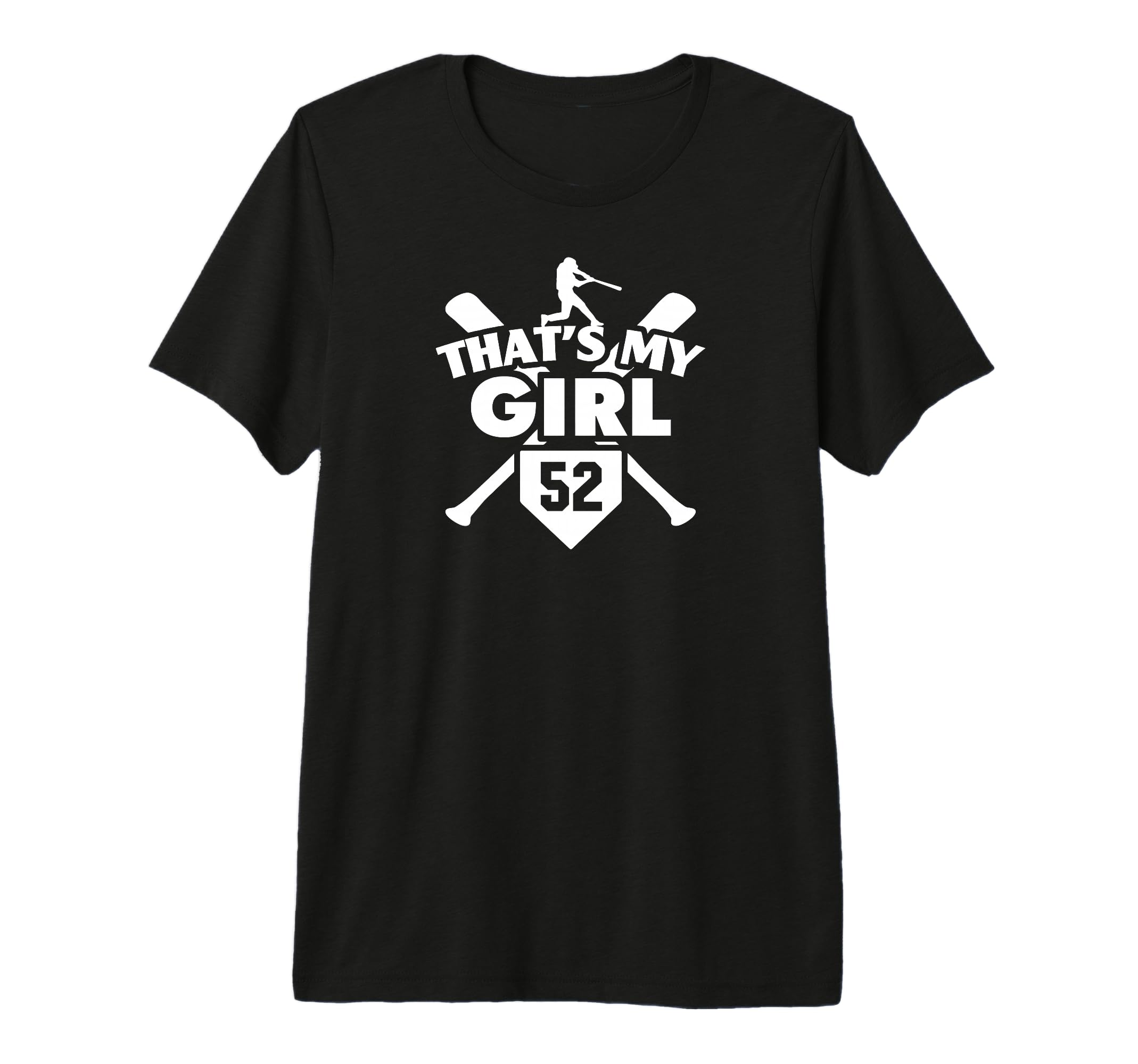 Baseball Mom Dad Thats My 52 T-Shirt - Fun Novelty Design Men Women - T-Shirt, Sweatshirt, Hoodie
