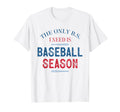 Coquette American Baseball Sideline T-Shirt - Minimalist Print for Adults - T-Shirt, Sweatshirt, Hoodie