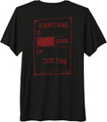 Everything Is Good I'm Fine Club - Adult & Kids T-Shirts, Sweatshirts & Hoodies apparel design preview 1