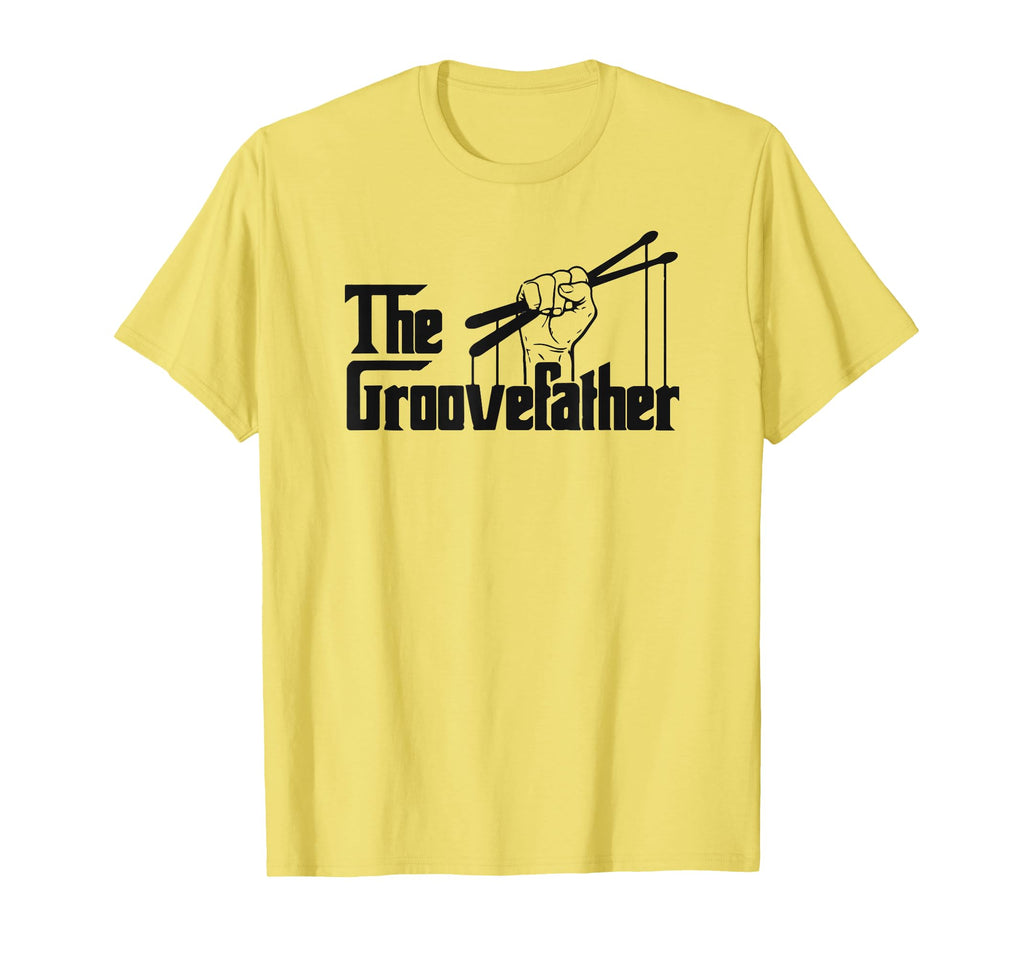 Groovefather Drums Drumming Band Drummer T-Shirt - Graphic Print Men Women - T-Shirt, Sweatshirt, Hoodie
