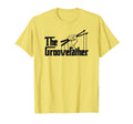 Groovefather Drums Drumming Band Drummer T-Shirt - Graphic Print Men Women - T-Shirt, Sweatshirt, Hoodie