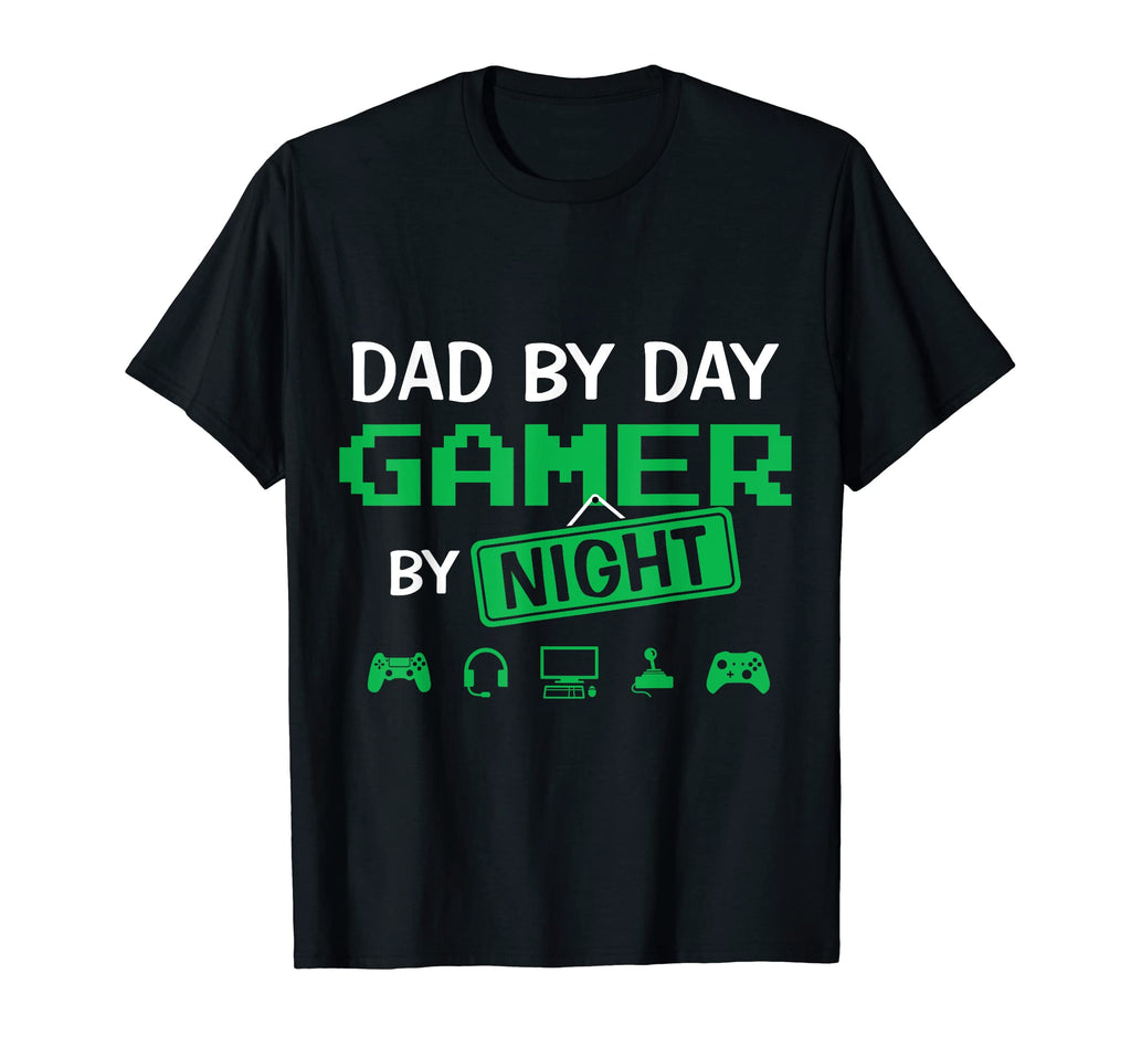 Dad Day Gamer Night Fathers Day Gamer Dad T-Shirt - Graphic Print Unisex - T-Shirt, Sweatshirt, Hoodie
