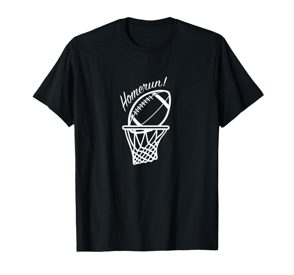 Funny Baseball Football T-Shirt - Casual Everyday Wear for Adults - T-Shirt, Sweatshirt, Hoodie
