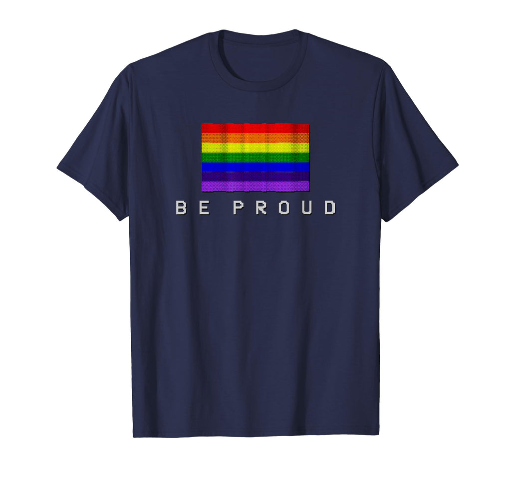 Be Proud Vhs Vaporwave Aesthetic Lgbt T-Shirt - Graphic Print Men Women - T-Shirt, Sweatshirt, Hoodie