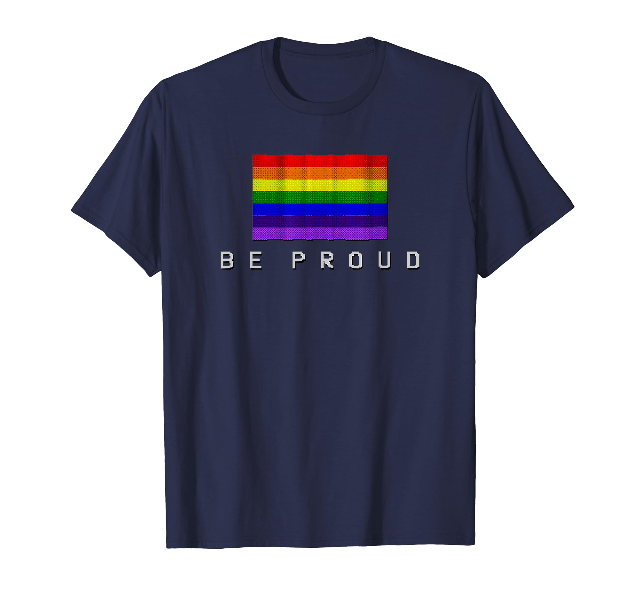 Be Proud Vhs Vaporwave Aesthetic Lgbt T-Shirt - Graphic Print Men Women - T-Shirt, Sweatshirt, Hoodie