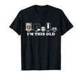 Im This Old Cassette Tape Floppy Disk Vhs T-Shirt - Minimalist Print Unisex - T-Shirt, Sweatshirt, Hoodie