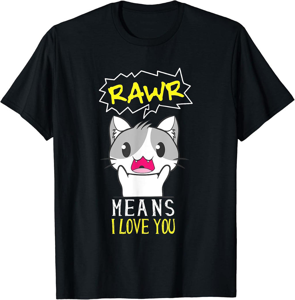 Cat lover clothes (HERE) - Adult & Kids T-Shirts, Sweatshirts & Hoodies apparel design preview 1