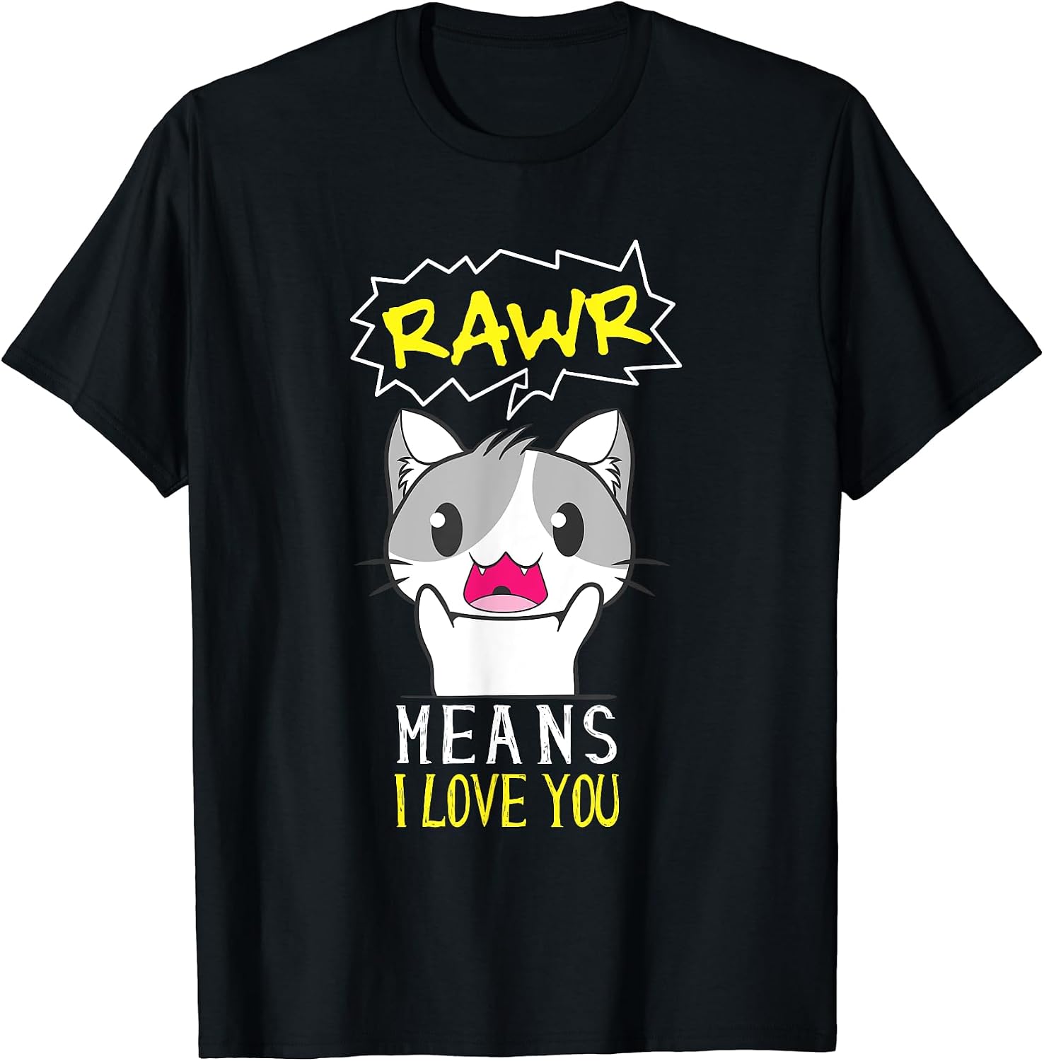 Cat lover clothes (HERE) - Adult & Kids T-Shirts, Sweatshirts & Hoodies apparel design preview 1