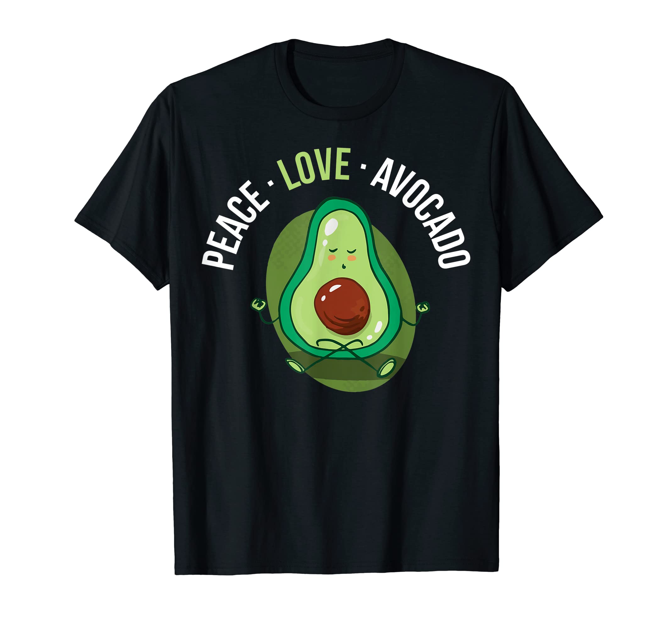 Peace Love Avocado T-Shirt - Streetwear Style for Adults - T-Shirt, Sweatshirt, Hoodie