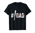 Number One Baseball Dad Gifts Fathers Day T-Shirt - Novelty Apparel Unisex - T-Shirt, Sweatshirt, Hoodie