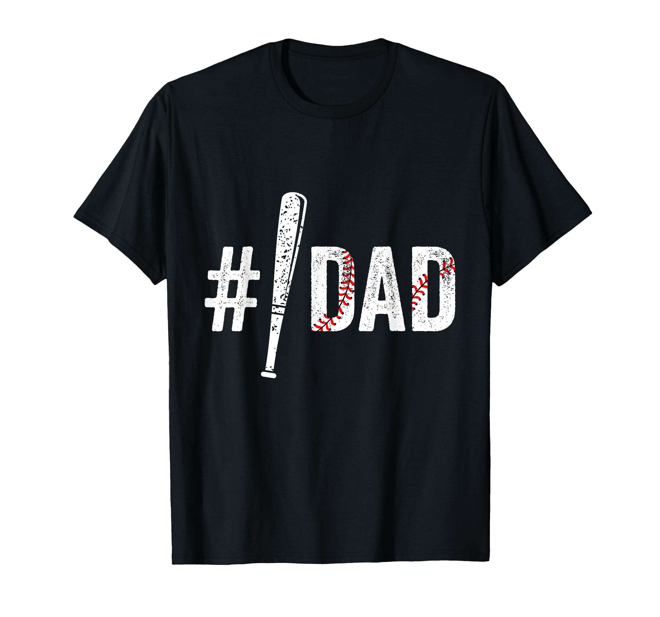 Number One Baseball Dad Gifts Fathers Day T-Shirt - Novelty Apparel Unisex - T-Shirt, Sweatshirt, Hoodie