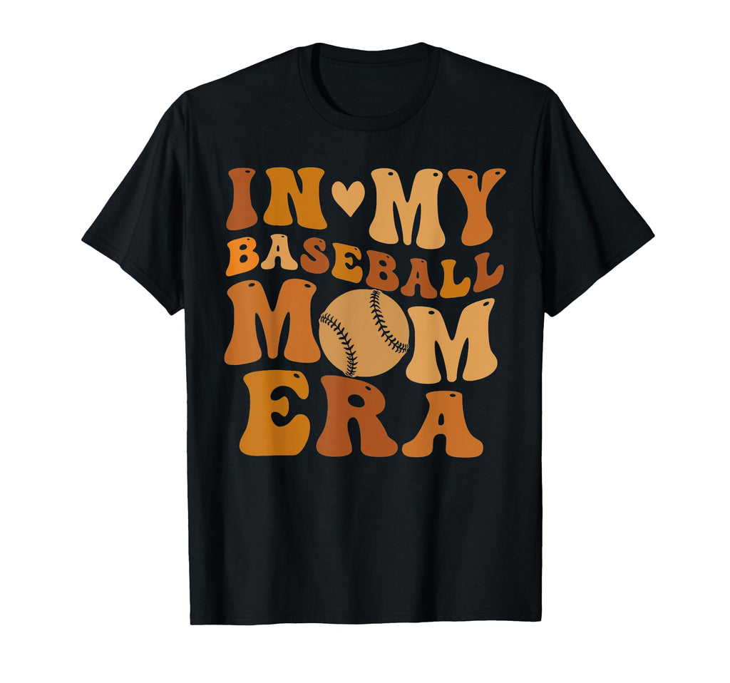 My Baseball Mom Era Mama T-Shirt - Minimalist Print Men Women - T-Shirt, Sweatshirt, Hoodie