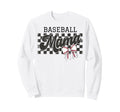 Baseball Mama Checkered Baseball Sweatshirt - Custom Art Print Men Women - T-Shirt, Sweatshirt, Hoodie