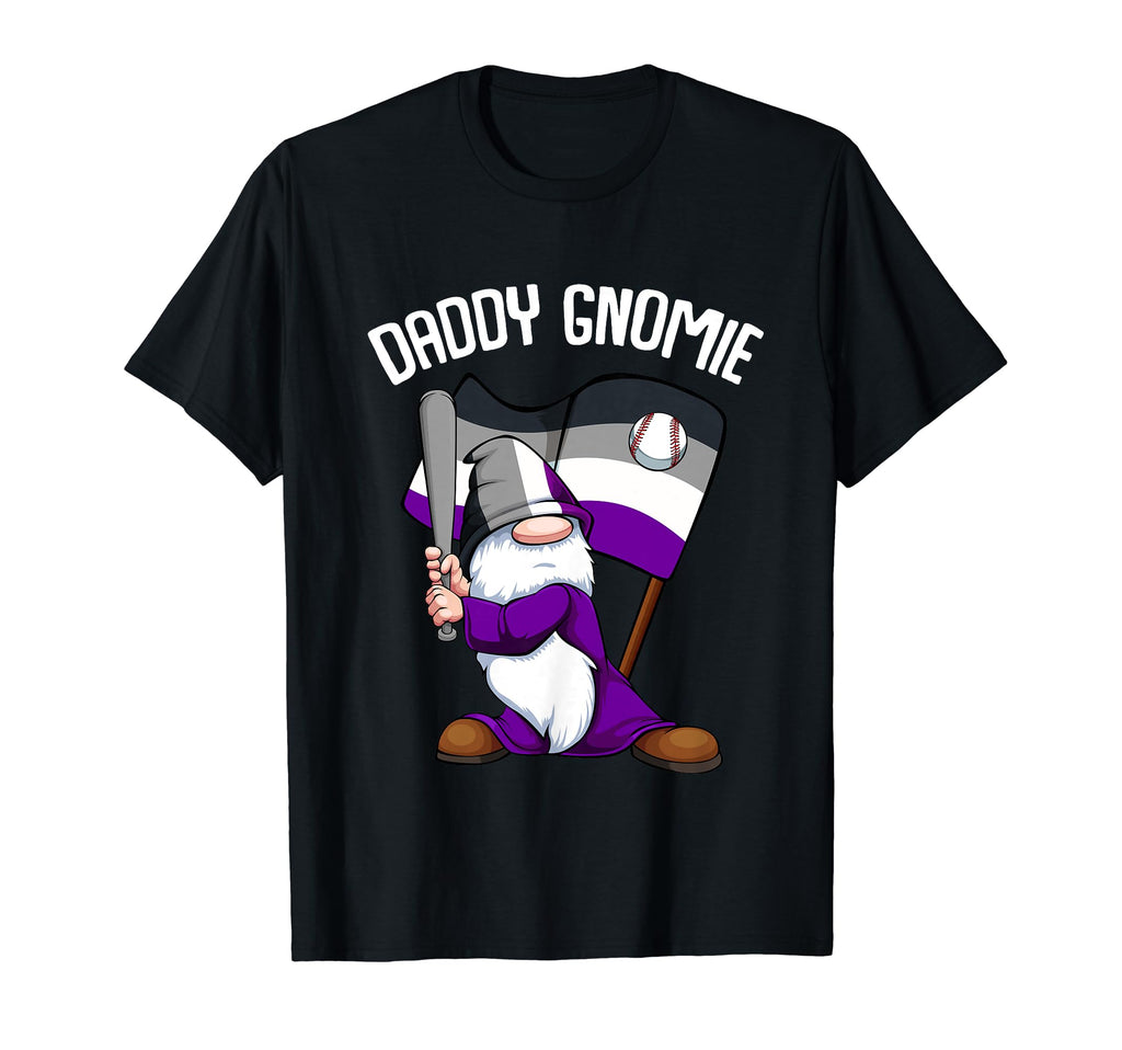 Asexual Baseball Daddy Gnome Lgbt Q T-Shirt - Streetwear Style for Adults - T-Shirt, Sweatshirt, Hoodie
