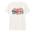 Baseball Mama Leopard Coquette Bow Mom T-Shirt - Trendy Graphic Men Women - T-Shirt, Sweatshirt, Hoodie