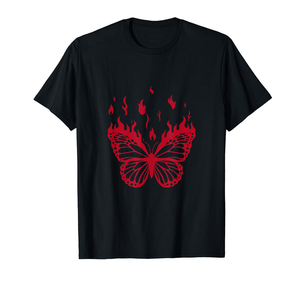 Butterfly Y2K Aesthetic T-Shirt - Graphic Print for Adults - T-Shirt, Sweatshirt, Hoodie