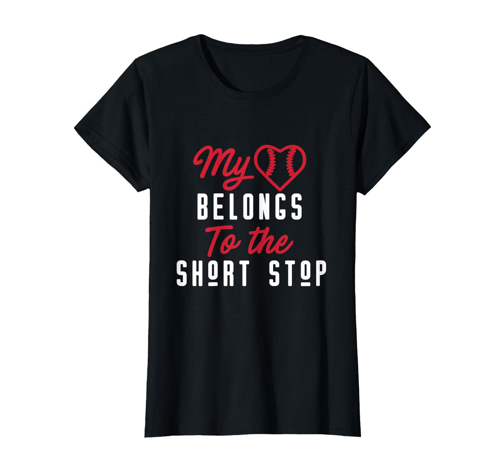 Baseball Mom Short Stop T-Shirt - Casual Everyday Wear Unisex - T-Shirt, Sweatshirt, Hoodie