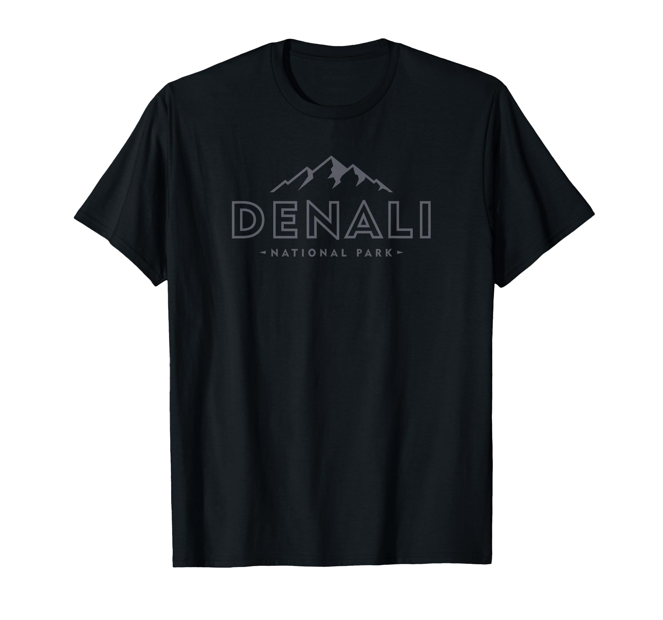 Denali National Park Mountain Mens T-Shirt - Fun Novelty Design Unisex - T-Shirt, Sweatshirt, Hoodie